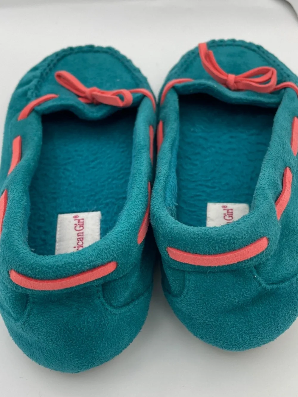 American Girl Tenney grant moccasin loafer slippers girls Size 3 1/2